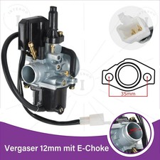Vergaser 12mm Typ Gurtner PYA für Peugeot Speedfight 3 4 Ludix Kisbee Jet Force