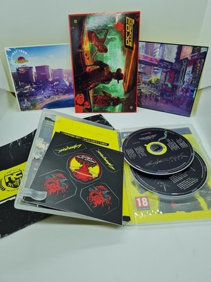 Cyberpunk 2077 Soundtrack + Merchandising (ohne Spiel) NEU/OVP *1