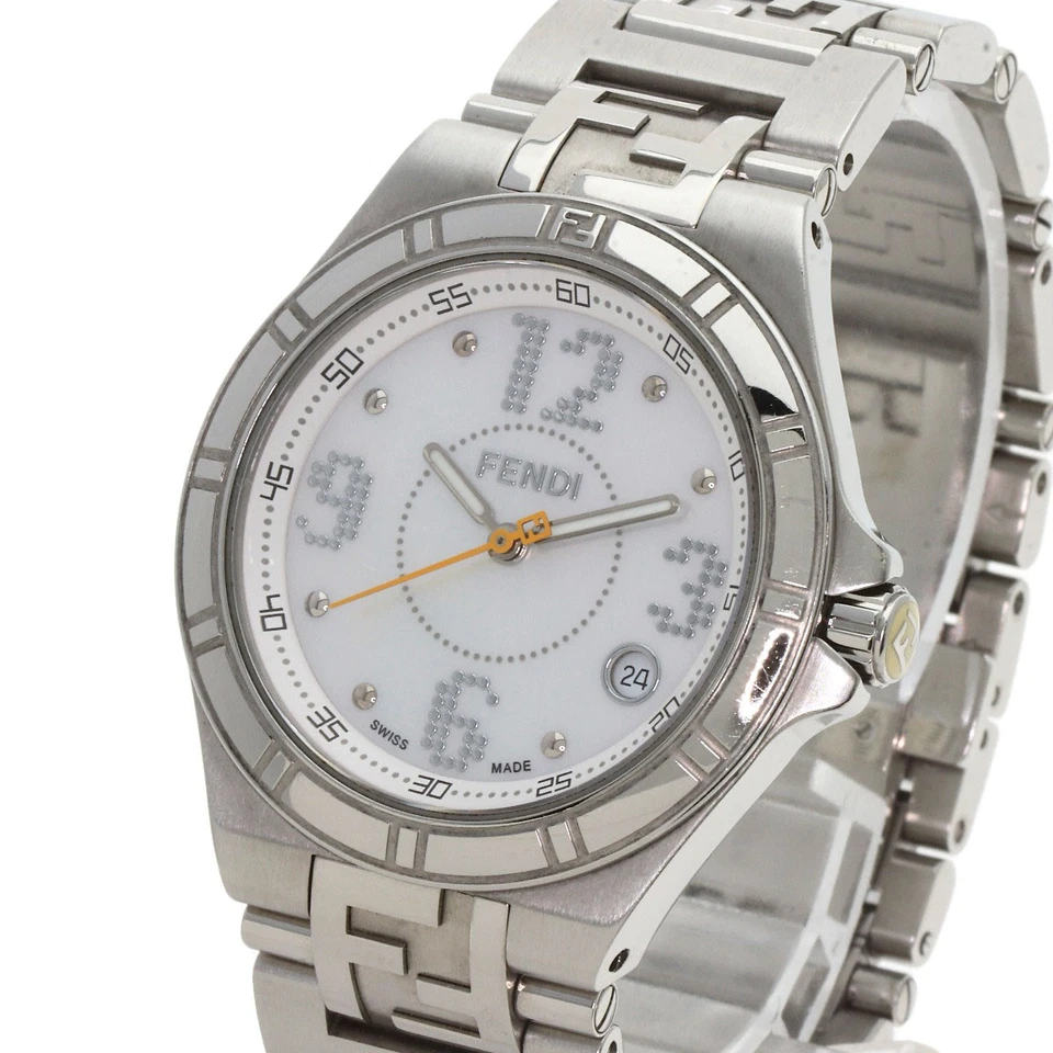 Relógios masculinos FENDI de alta velocidade 4600M aço inoxidável/aço inoxidável - Imagem 3 de 4