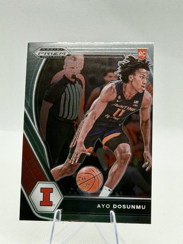2021-22 Panini Prizm Draft Picks - Ayo Dosunmu #20 (RC)
