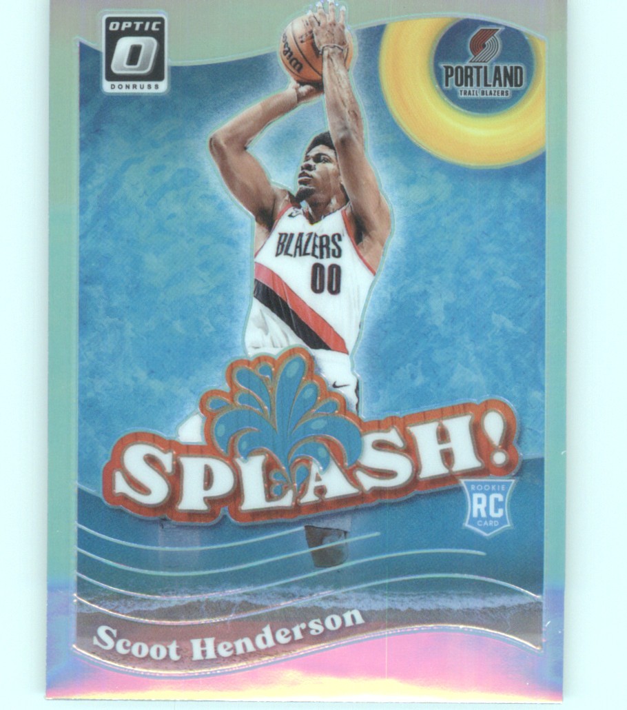 2023-24 Donruss Optic #15 Scoot Henderson Splash Holo