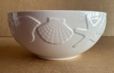 Pfaltzgraff Santa Monica Pattern Cereal/Soup Bowl Seashells Beachhouse