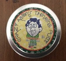 Aaron's Crazy Mini Sparkle Thinking Putty Icicle New USA 0.47oz Glows In Dark