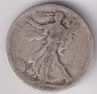 1920-S WALKING LIBERTY HALF-DOLLAR .50¢ SAN FRANCISCO 90% SILVER COIN US MINT