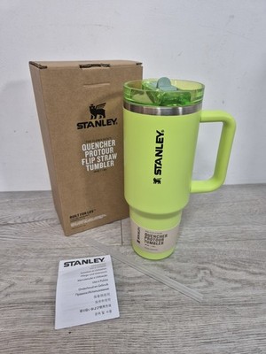 Stanley Quencher Pro Tour Flip Strohhalm Becher Pickly Pear 40oz - 1,18L Neu im Karton