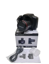 SLR Style Digital Camera 16MP 16x Zoom 1080p HD Video 2.4" LCD Black