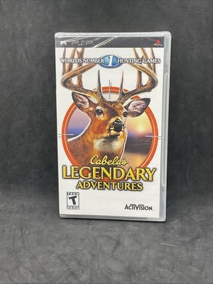 Cabelas Legendary Adventures - PlayStation Portable (Psp) - New - Sealed Game