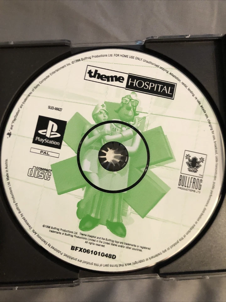 Theme Hospital, PlayStation. PAL Format - Image 3 of 3