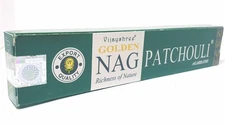 Vijayshree - Golden Nag Patchouli Incense 15g