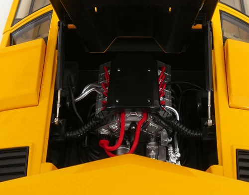 KK Scale 1:12 LAMBORGHINI COUNTACH LP 5000S QV YELLOW 1985 - KKDC120144 - Imagen 9 de 10