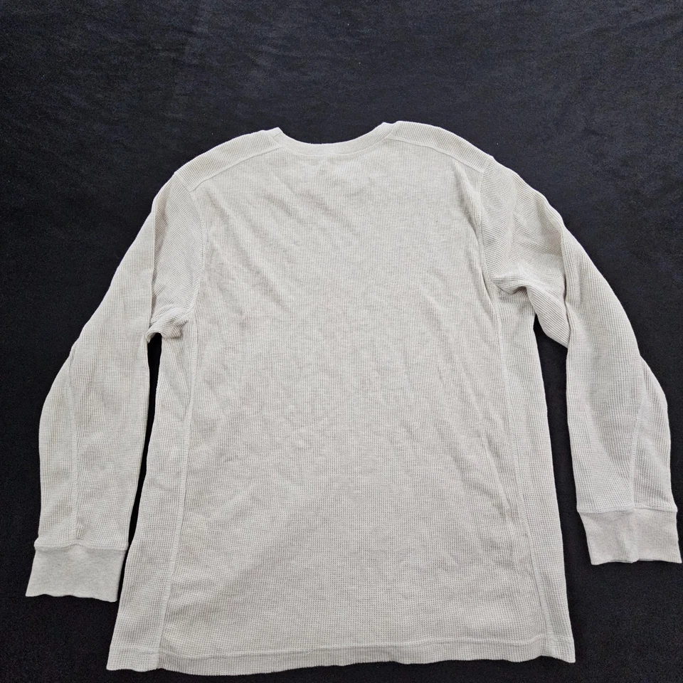 Camiseta térmica para hombre Falls Creek bronceada manga larga mezcla de algodón 2XL Foto 2 de 4