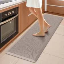 Kitchen Mat Cushioned Anti-Fatigue Waterproof Non-Slip Standing Mat Ergonomic Co