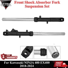 Front Shock Absorber Fork Suspension Set Fits Kawasaki Ninja 400 EX400 2018-2024