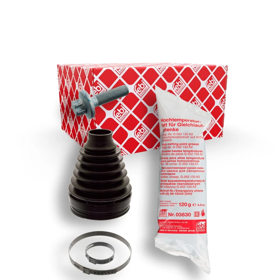 2X Febi Soufflet D'Essieu Lot Transmission Fin Convient pour Mercedes Classe A - Photo 2/4