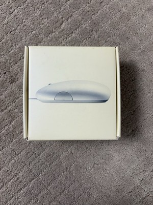2005 Apple Mighty Mouse - White USB Optical A1152 - Complete in Box