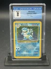 CGC 8 NM/MINT Blastoise HOLO 2000 Base Set 2 2/130 Pokemon Swirl