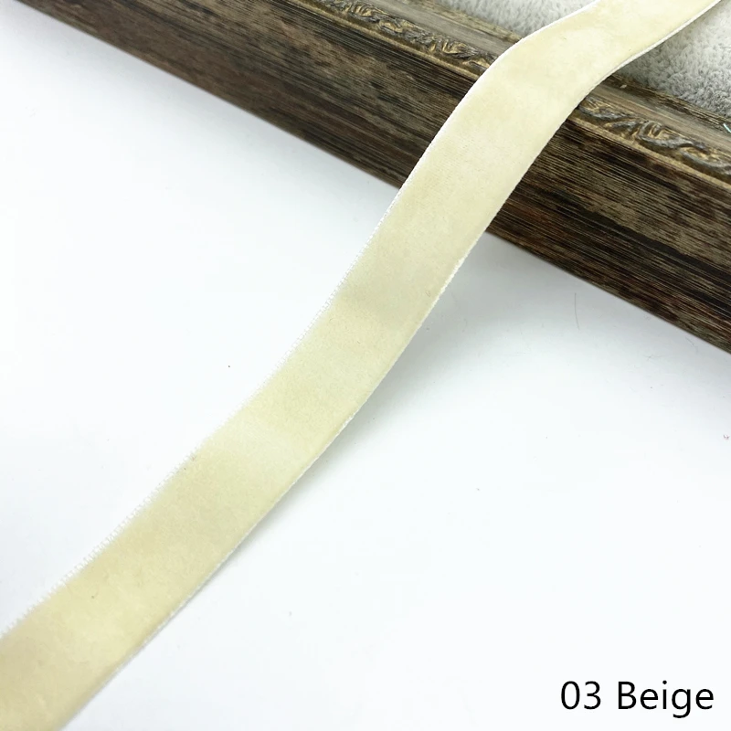 6-38mm Velvet Ribbon Roll Wedding Party Decoration Gift Wrap Hair Bow