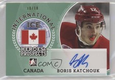 2016 Leaf ITG Heroes & Prospects Emerald 10/10 Boris Katchouk #II-BK1 Auto 4f5