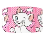 1 inch (1 yard) Marie white cat printed Grosgrain craft Ribbon 1057050