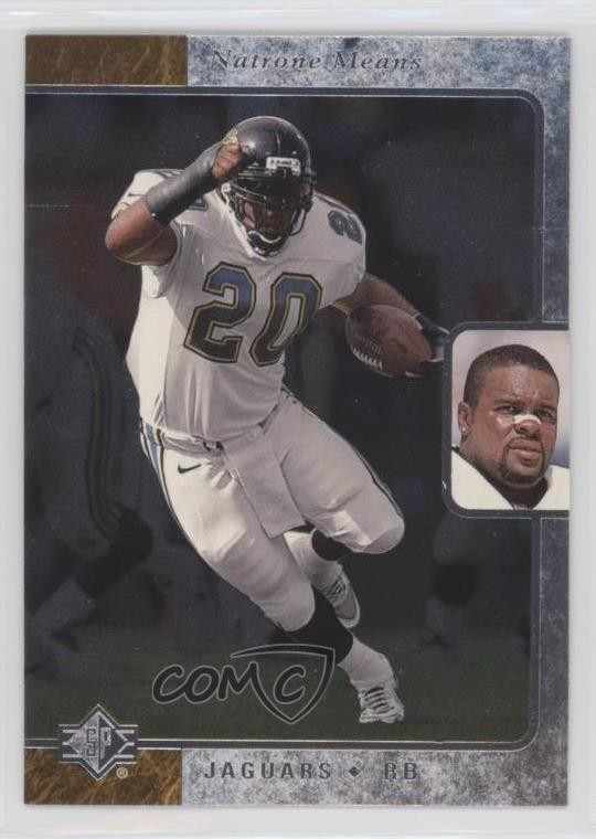 1996 SP Natrone Means #182 s1t