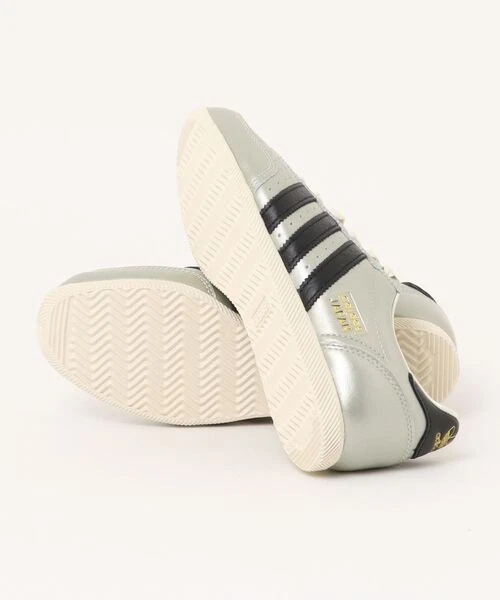 Adidas Originales Japón Zapatos Cuero Para Mujer JS4015 Plateado/Núcleo Negro/Crema Foto 3 de 4