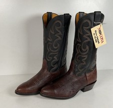 Vintage Nocona Bull Shoulder Cowboy Boots | USA Made | Men’s 10 EE