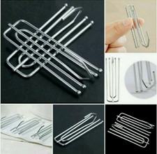 Curtain Pleater Hooks Curtains Hanger Hooks Strong Metal Pinch Pleat Deep Prongs
