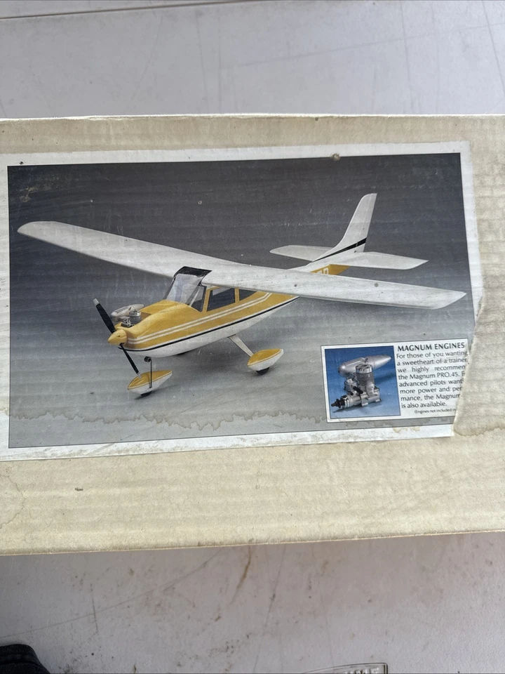 Global Quality Kits Skylane RC Scale Trainer Model Plane Kit 232310 72” WS .60 - Image 2 of 4