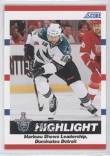 2010-11 Score Stanley Cup Playoffs Highlight Patrick Marleau #496 0a3