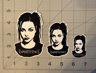 Evanescence 3 Sticker Lot Alternative Amy Lee
