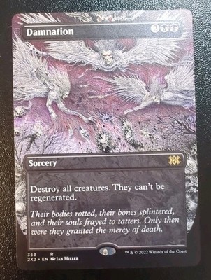 Borderless Damnation - Double Masters 2022, 353 - Near Mint