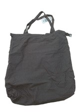 COS Men's Bag Black Striped 100% Other Tote