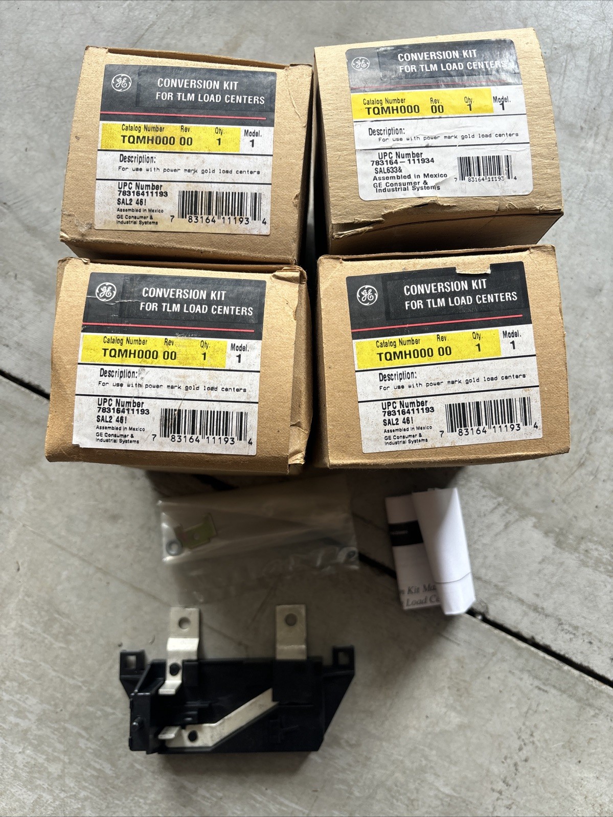 Lot Of 4 General Electric TQMH000 Conversion Kit New In Box.