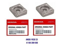 ANODO PIEDE  (COPPIA) Originali HONDA per fuoribordo  BF8 - BF50   ZINCO