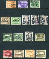 Peru 1938 - 1951 Airmail Used and Unused Lot