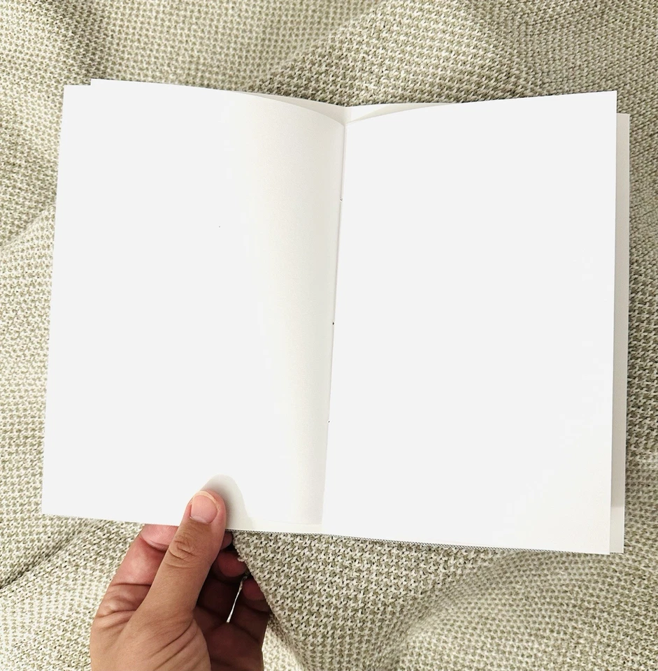 Handfoiled Cursive Personalised Pocket Notebook Diary Handcrafted Custom Name - Image 3 of 4