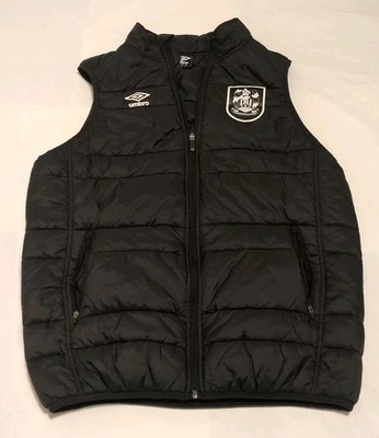 Huddersfield Town A.F.C. Umbro Soccer Puffy Vest AM Excellent Condition