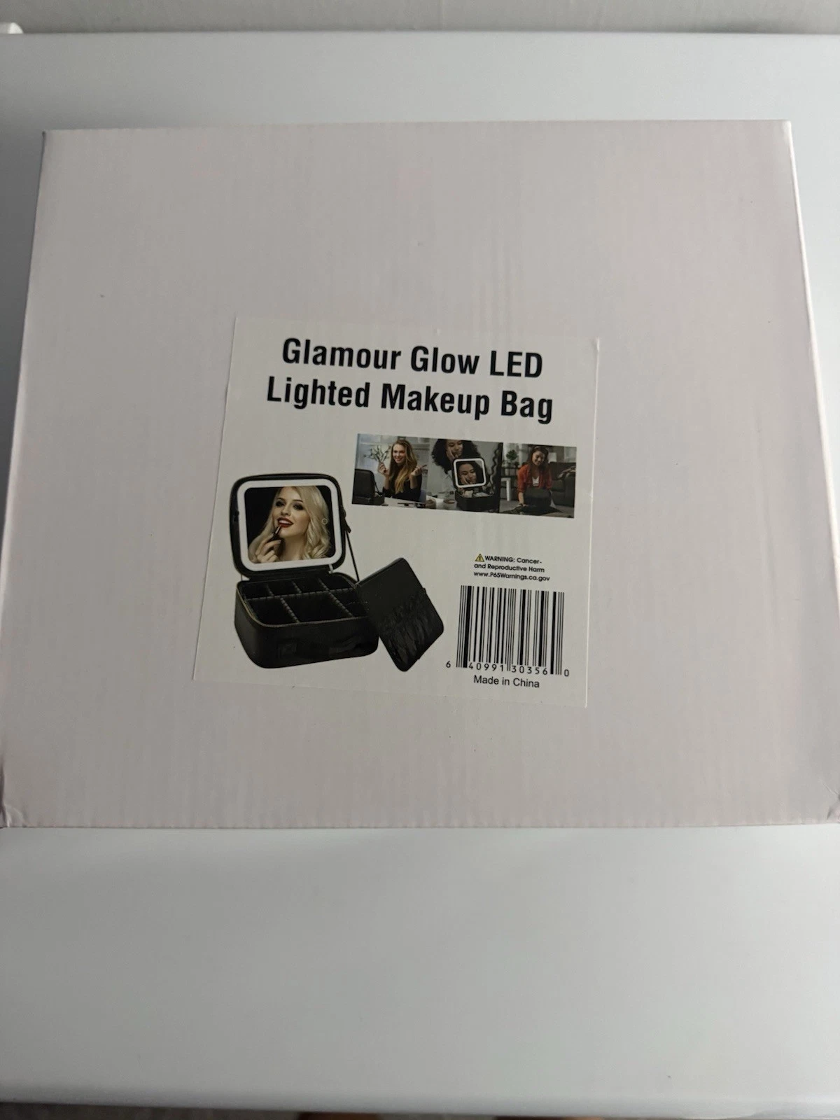Travel Makeup Bag with LED Lighted Mirror Train Case Cosmetic Organizer NEW
Opens in a new window or