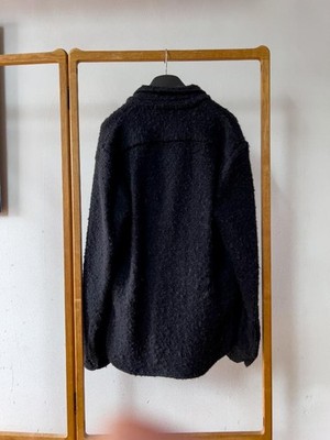Ann Demeulemeester Alpaca Wool Jacket Black XS Size Fits L 177cm