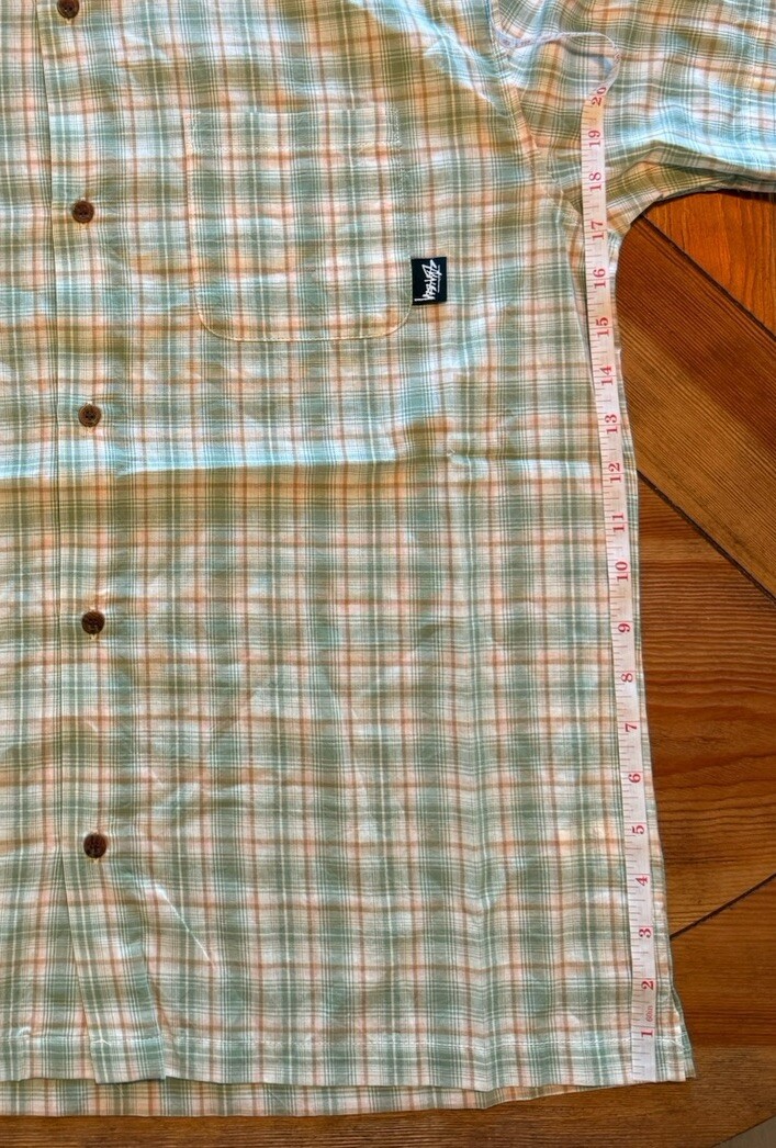 stussy (Australia) チェックチャツ Stussy Australia Chessy Check Shirt in Green Size: S, M, L
