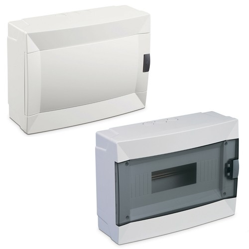 Verteiler Sicherungskasten Feuchtraum-Vert​eiler Aufputz/Hohlraum/IP65 - wählbar - Bild 1 von 3