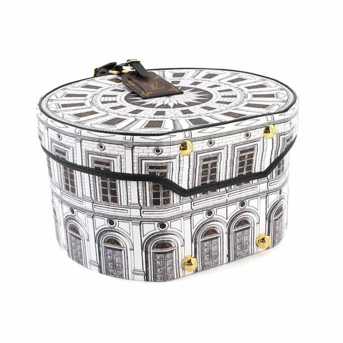 LOUIS VUITTON Boite Chapeau 30 Hut Etui Fornasetti weiß braun Geldbörse 90269055 - Bild 5 von 11