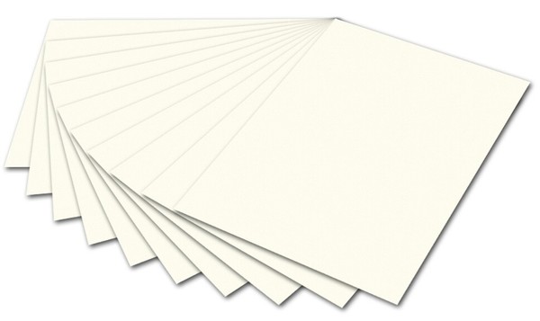 Folia 6701E Tonpapier - 50 X 70 Cm, Perlweiß-image