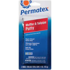 Permatex Exhaust System Repair Kit 2 Foil Pouches Single 80333