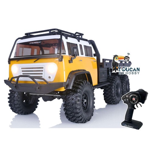 On Sale CROSSRC 2.4G 1/10 RC Crawler JT6 6WD 6X6 RTR Flatbed Radio Control Model - Picture 4 of 12