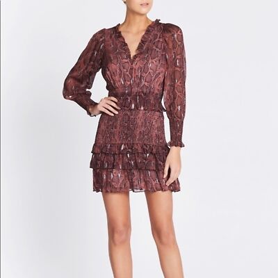 red lace bandage dress As If Bodycon Fishnet Mini Dress Red main image 0