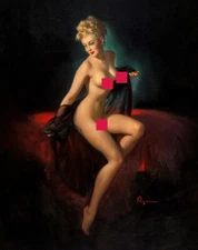 Home wall Decor high quality oil painting handpainted on canvas-Vision of Beauty