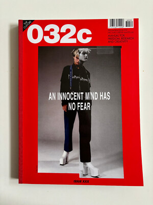 032c Magazin AUSGABE #30   Sommer 2015/2016 EIN UNSCHULDIGER GEIST HAT KEINE ANGST