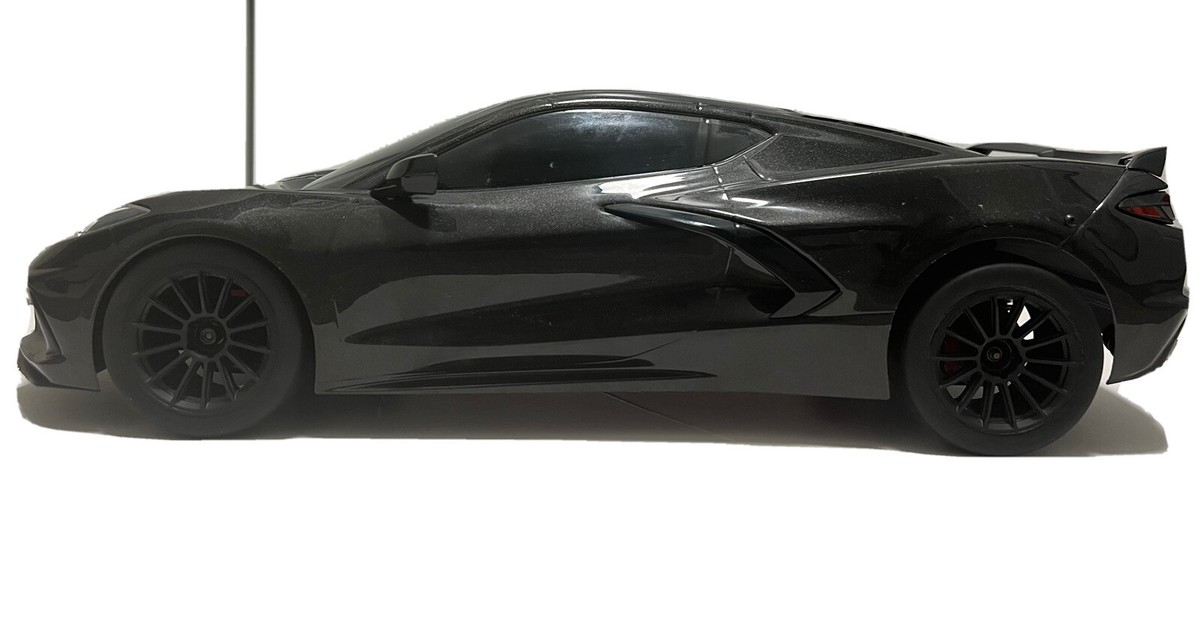Traxxas Corvette Stingray RCカー Traxxas Chevrolet Corvette Stingray Body (Clear, Trimmed)