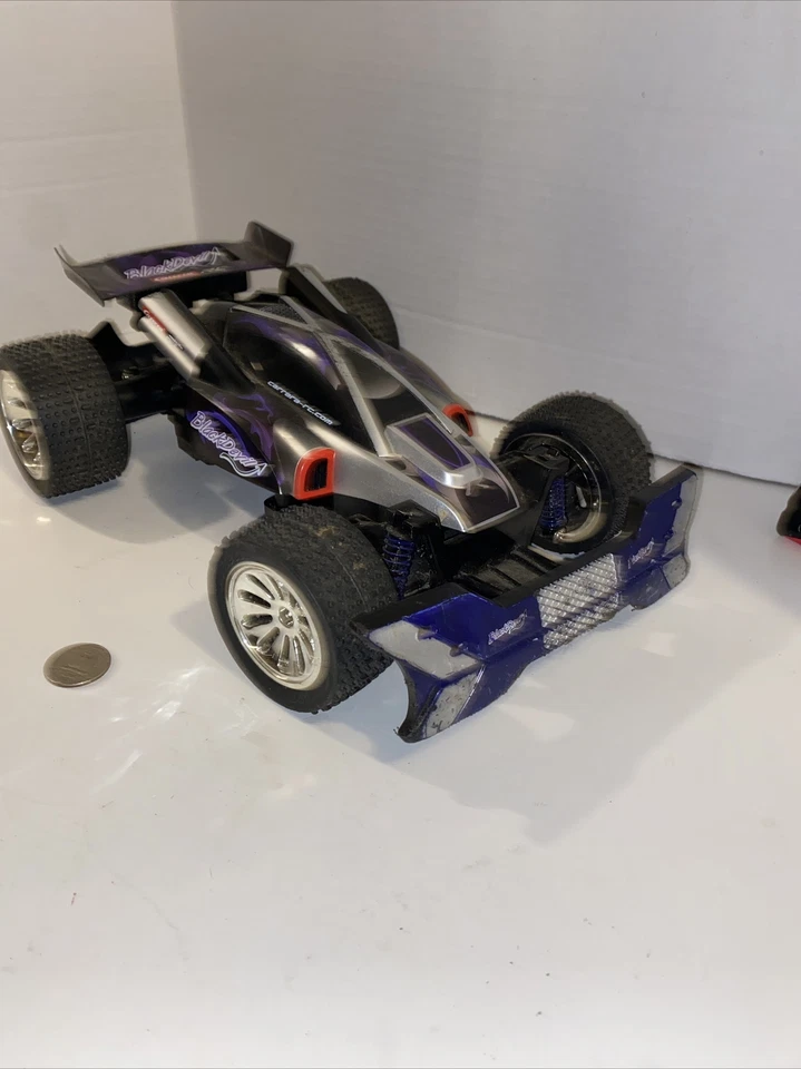 Carrera 162015 1:16 Scale Black Devil, 2.4 GHz Servo Tronic NO Remote PARTS RARE - Image 2 of 4
